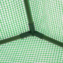 Serra da Balcone Verticale 100x51x170 cm in Polietilene Verde