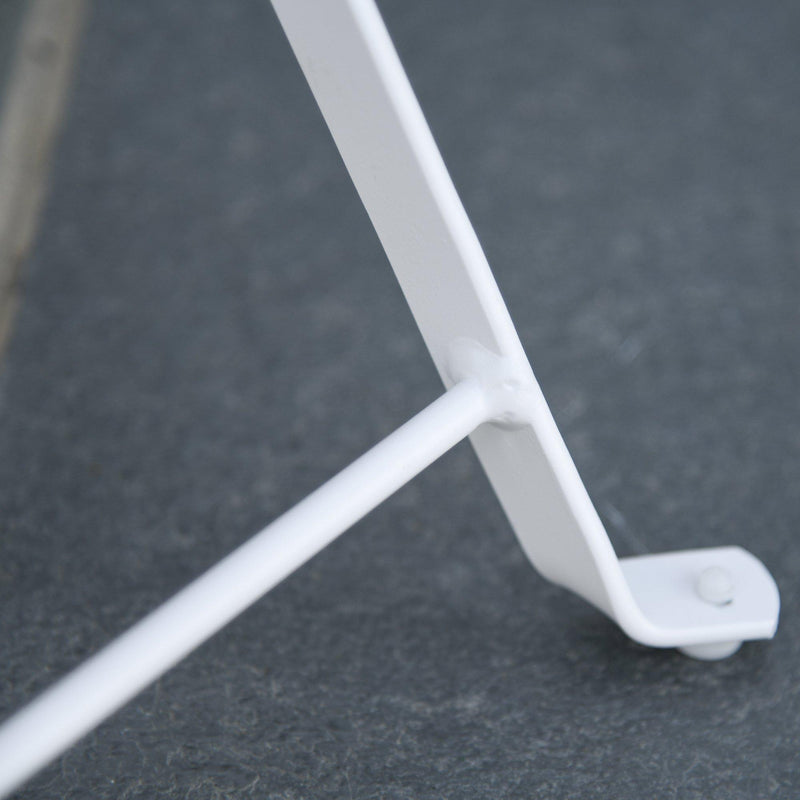 Serra per Orto da Giardino 2,95x2x2m in Acciaio e Polietilene Bianca