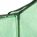 Mini Serra da Giardino 180x90x70 cm in Polietilene Verde