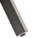 Set Salotto da Giardino Divano 2 Poltrone e Tavolino in Rattan Polietilene e Acciaio Crema