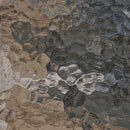 Set Tavolo Ombrellone e 2 Sedie Pieghevoli in Acciaio Nero