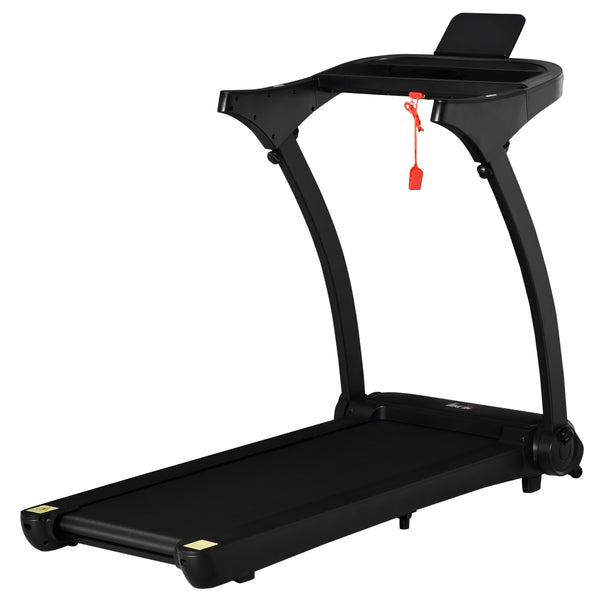 Klappbares motorisiertes Laufband 14 km/h 550W 12 Programme Schwarz online