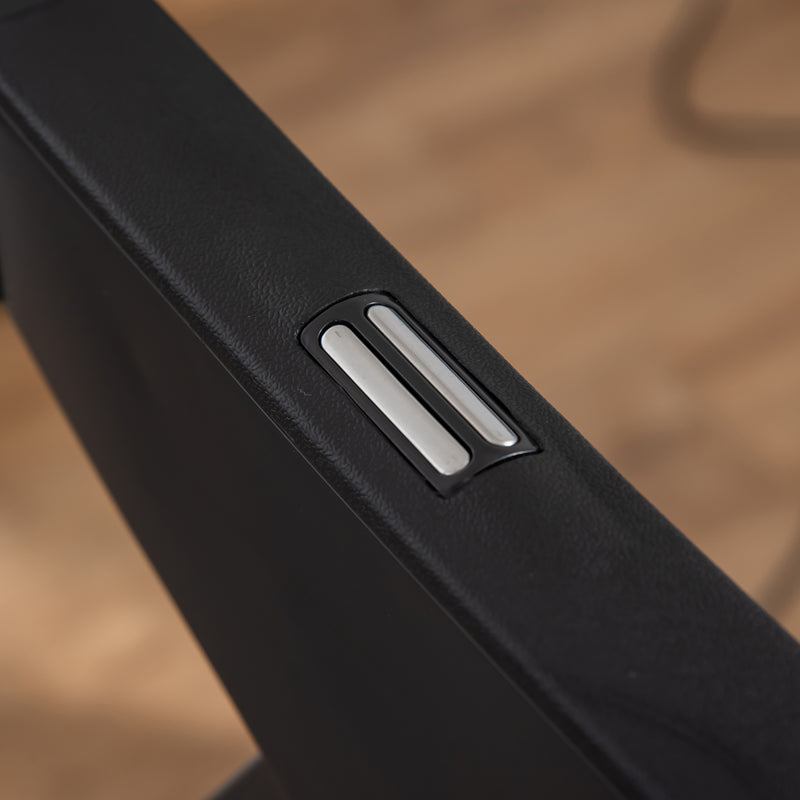 Tapis Roulant Motorizzato Pieghevole 14 km/h 550W 12 Programmi Nero