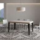  Tavolo Allungabile 160-420x90x77 cm Flame Cashmere Telaio Antracite