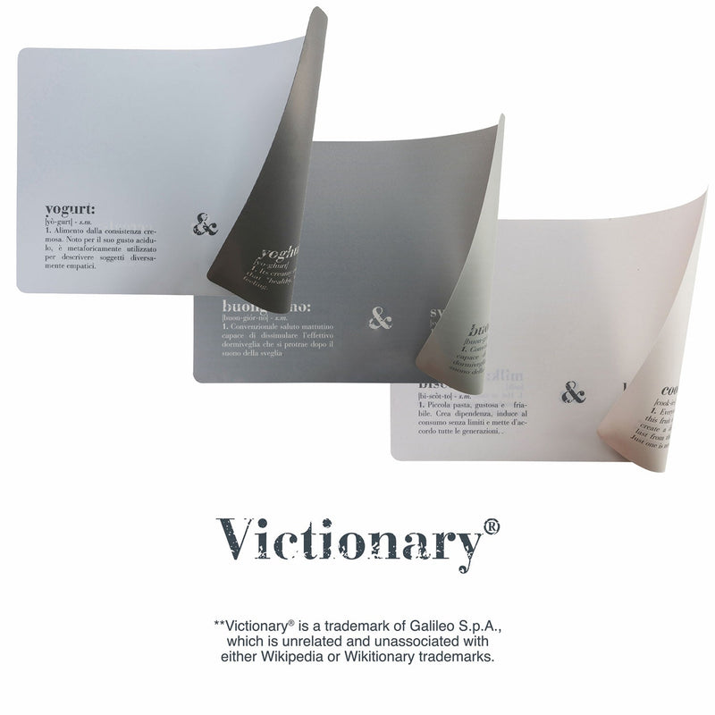 Set 6 Tovagliette 45x30 cm in Pvc Villa d'Este Home Tivoli Victionary