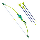 Arco in Fibra di Vetro per Bambini 96 cm e 3 Frecce a Ventosa