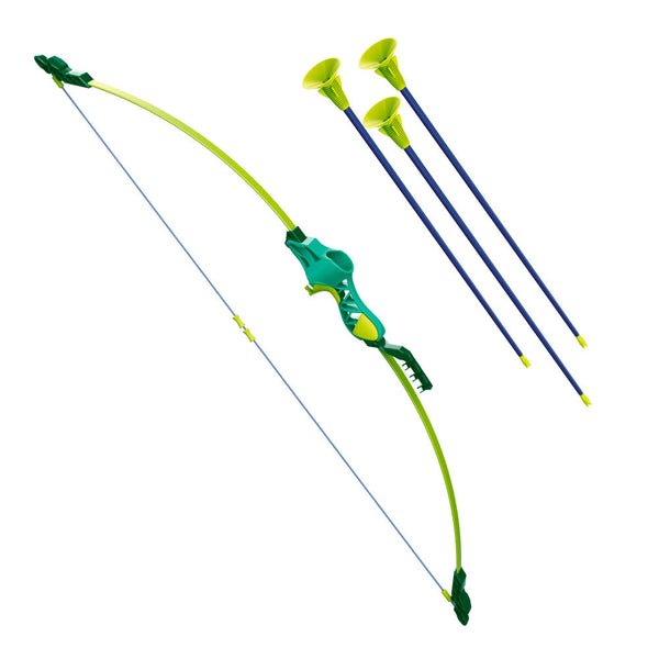 Arco in Fibra di Vetro per Bambini 96 cm e 3 Frecce a Ventosa sconto