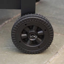 Barbecue a Carbone Carbonella 124x66x112 cm in Metallo e Ghisa smaltata Nero