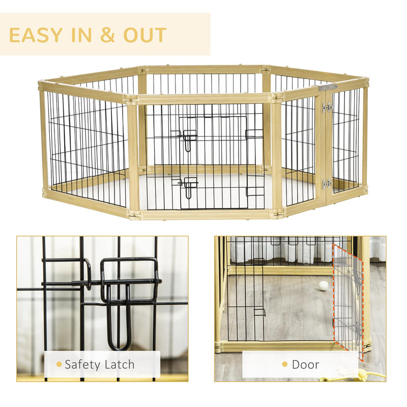 Gabbia per Cani 70x62 cm in Plastica e Filo di Acciaio