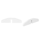 Cancelletto di Sicurezza Pieghevole per Animali Domestici 154,5x29,5x61 cm in Legno e MDF Bianco