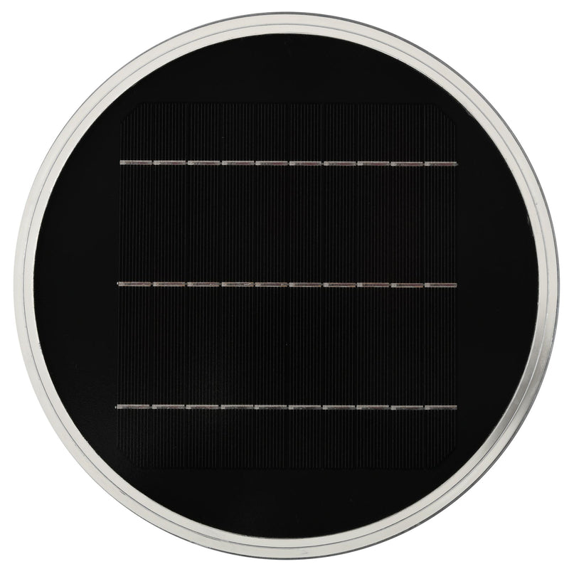 Luce da Esterno a Energia Solare Ø23,5x60 cm in Alluminio Nero