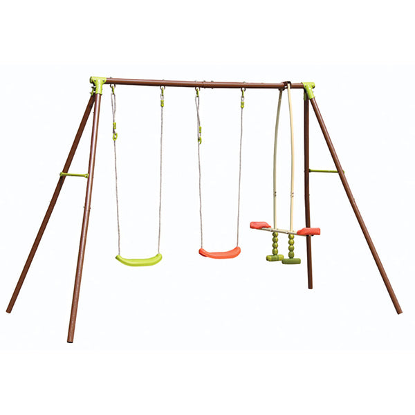 sconto 4-Sitzer-Gartenschaukel mit Cavallina Miller Trio-Schaukel