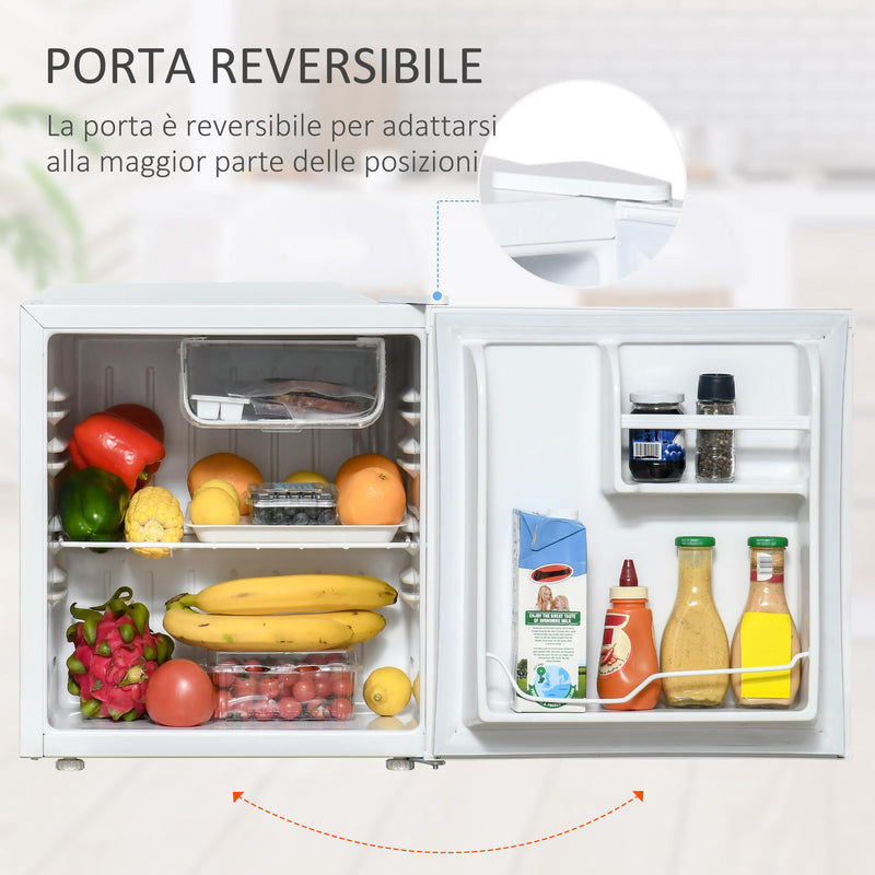 Mini Frigo Portatile 44,5x46,5x49,8 cm 46 Litri 69W Bianco