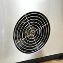 Gelatiera 1,5 Litri 38,4x24x32 cm in Acciaio Argento e Nero