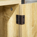 Mobile Lettiera per Gatti 82,3x51x54 cm in Legno Truciolato e Acciaio