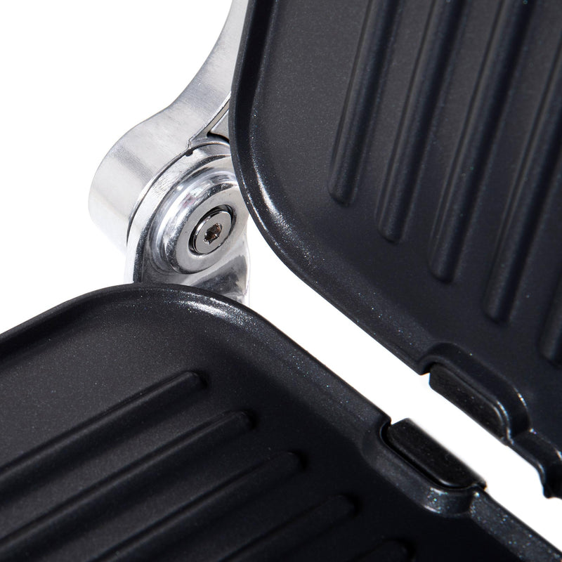 Bistecchiera Piastra Elettrica 2100W 8 Programmi di Cottura Nera