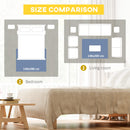 Tappeto Moderno per Interni 200x140 cm in Poliestere Effetto Vellutato Multicolore