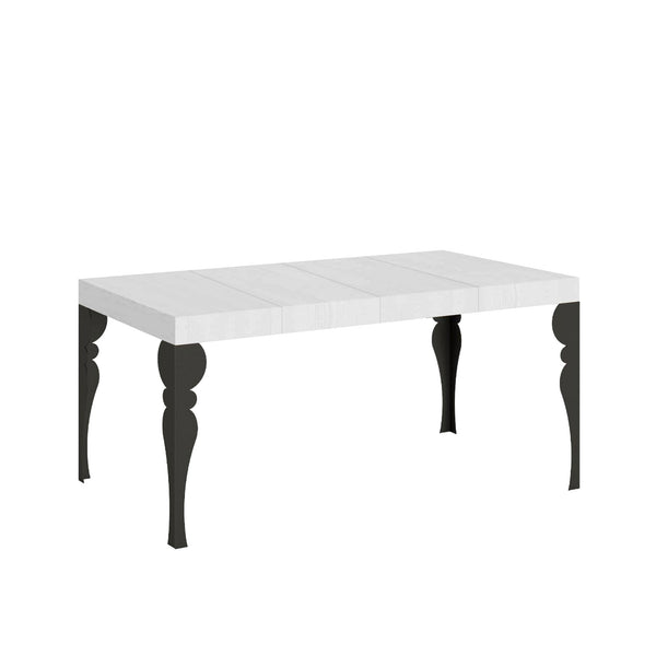online Tavolo Allungabile 120/224x90x77 cm Paxon Premium Bianco Frassino
