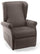 Poltrona Alzapersona Elettrica 2 Motori 75x107x84 cm in Tessuto Dispositivo Medico 1 Grigio