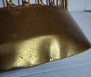 Porta Ombrelli Fashion Oro Ø28x69 cm in Ferro Oro Seconda Scelta