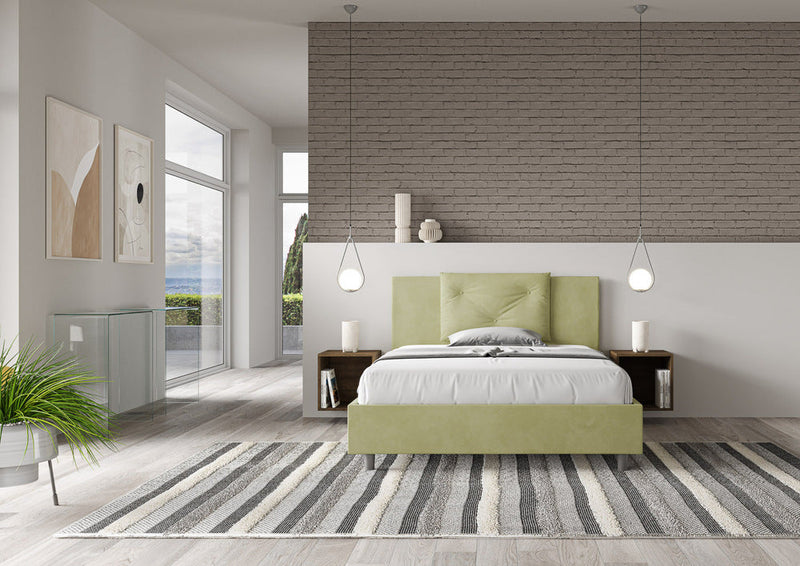 Letto Matrimoniale Appia Tè Verde Varie Misure