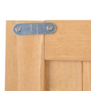 Casetta Box da Giardino 127,5x50x164 cm in Legno Naturale