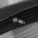 Culla da Campeggio Pieghevole 59x55x67/69 cm con Zanzariera Nero