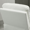 Poltrona Relax Massaggiante 93x76x98 cm con Telecomando Bianca