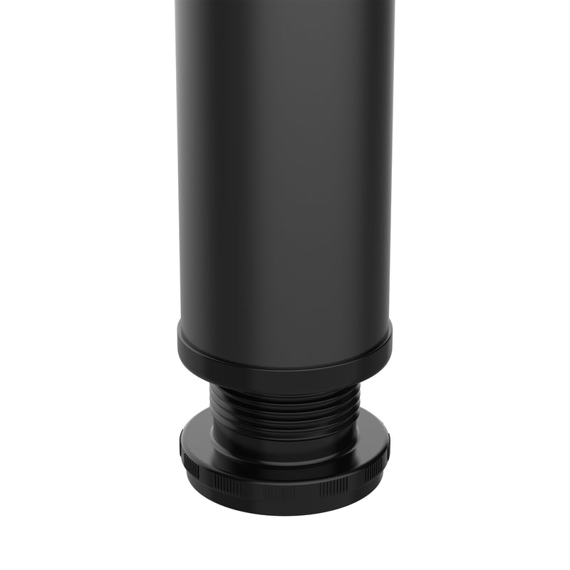 Set 4 Gambe Tavolo Ø6 x 72L cm in Acciaio Nero