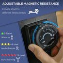 Vogatore per Fitness 180x48x60 cm in Acciaio e ABS Nero