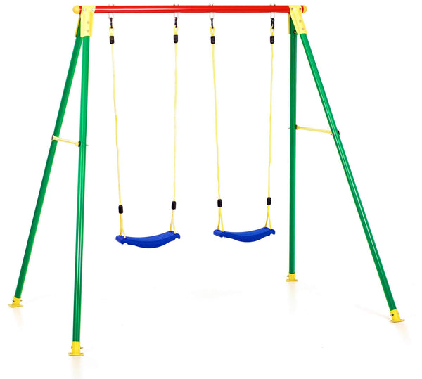 online 2-Sitzer-Gartenschaukel 212 x 166 x 200 cm aus Stahl Kiko 2