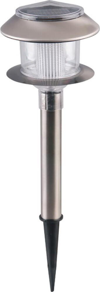 Solar-LED-Gartenlampe aus Stahl Bauer White Light sconto