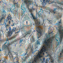 Copripiumino Matrimoniale con Federe Stampato in Puro Cotone Carma