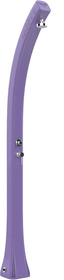 Doccia Solare da Giardino 28L Miscelatore Temporizzato Arkema Happy Beach Viola
