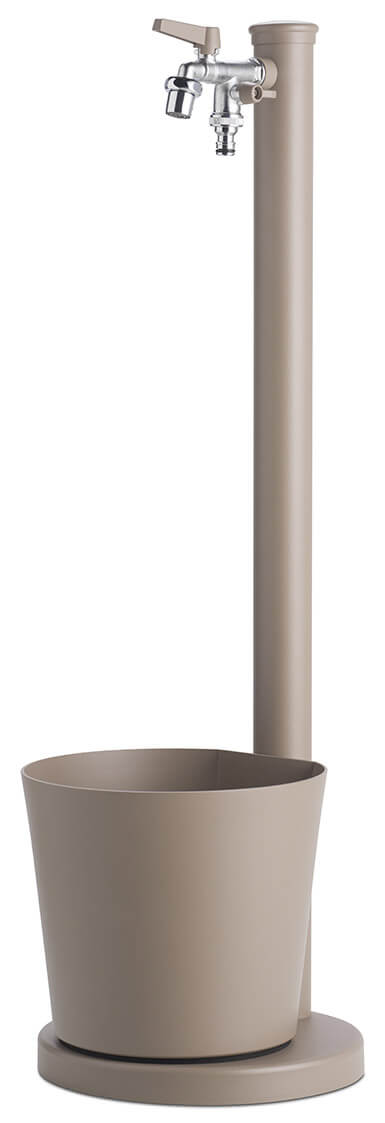 sconto Gartenbrunnen mit Zapfhahn und Schale Belfer 42/SRV Tortora
