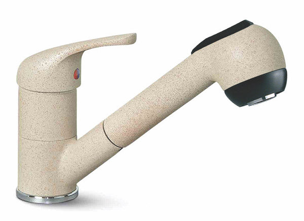 acquista Apell AP20GO Einhebel-Küchenmischbatterie Ausziehbrause Granit Avena