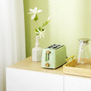 Credenza 4 Ante 100x41,5x107 cm in Acciaio e Legno Truciolare Bianco e Naturale