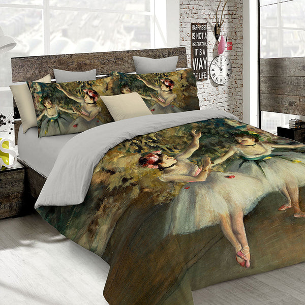 acquista Bettbezug mit Aufdruck auf der Doppeltasche und den Kissenbezügen