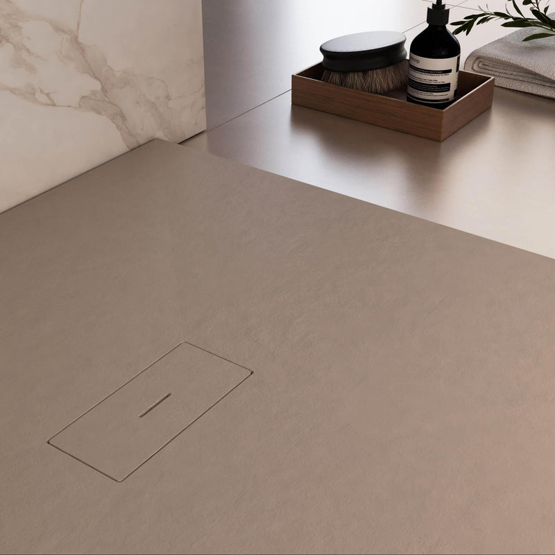 Piatto Doccia in Pietra Bonussi Manila Moka Varie Misure