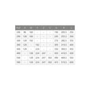 Guide a Scomparsa Slippe per Cassetti ad Estrazione Totale P590 Zincato Bianco Emuca