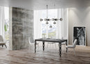 Tavolo Allungabile 120-380x90x77 cm Karamay Evolution Cemento