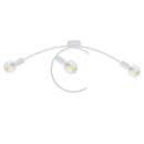 Sospensione 3xE27 Montatura Verniciata Bianco E-Energy Daniela