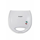 Piastra Waffle Elettrica 750W Kooper Tasty Bianca