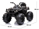 Quad Elettrico per Bambini 12V ATV Nero