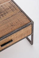 Tavolino 2 Cassetti 120x60x40h cm Elmer