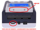 Rilevatore Banconote False Senza Batteria MBS New Age Pro Nero