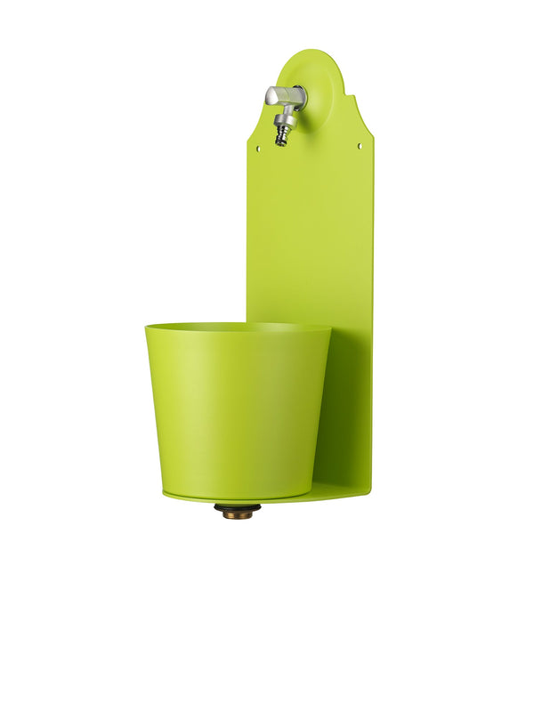 Fontana a Parete da Giardino con Rubinetto Belfer 42/PRX Verde Acido sconto