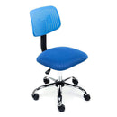 Sedia da Ufficio Operativa in Tessuto Painter Blu