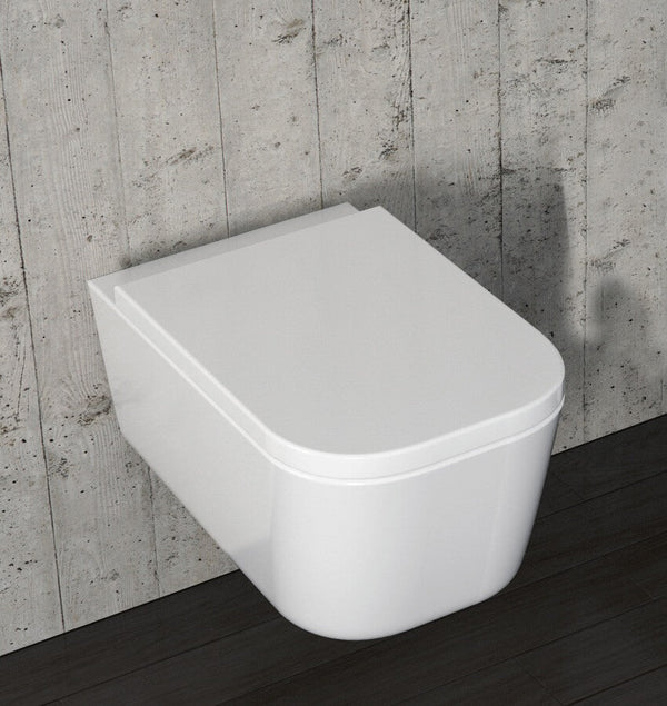 Wand-WC aus Keramik 54 x 36 x 27 cm TFT Galaxy White prezzo