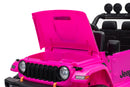 Macchina Elettrica per Bambini 101x59x65 cm Licenza Jeep Rubicon Small Rosa